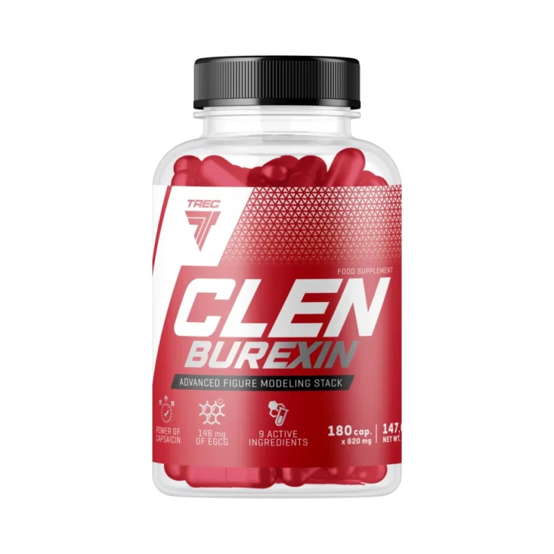 ClenBurexin | Thermogenic Fat Burner / 180 капсули, 90 дози - Trec Nutrition