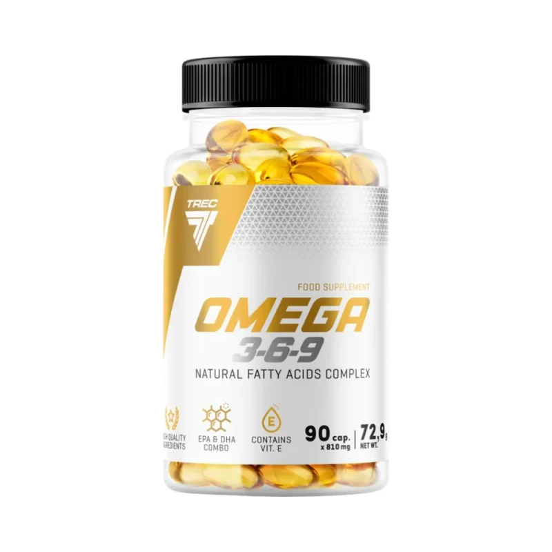 Omega 3-6-9 / 60 Гел капсули, 20 дози - Trec Nutrition
