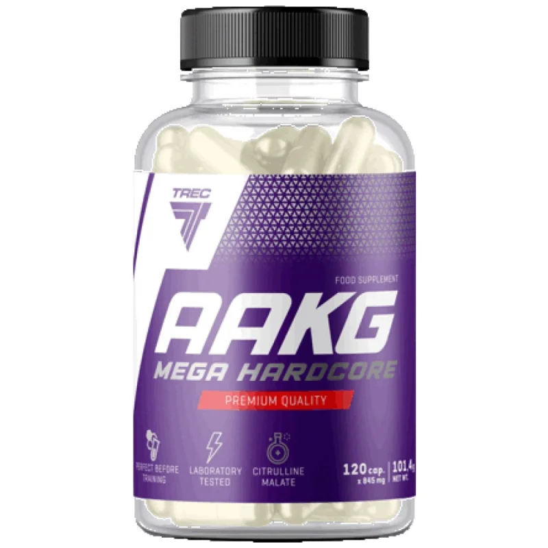 AAKG Mega Hardcore | with Citrulline Malate / 240 капсули