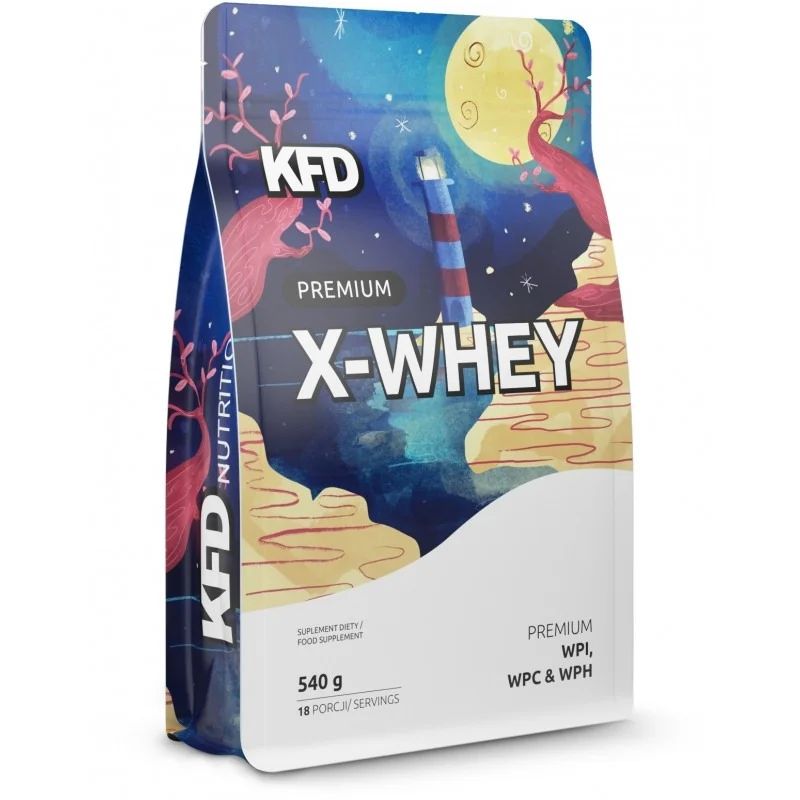 KFD Premium X-Whey - Протеинова Матрица, Разфасовка 0.540kg