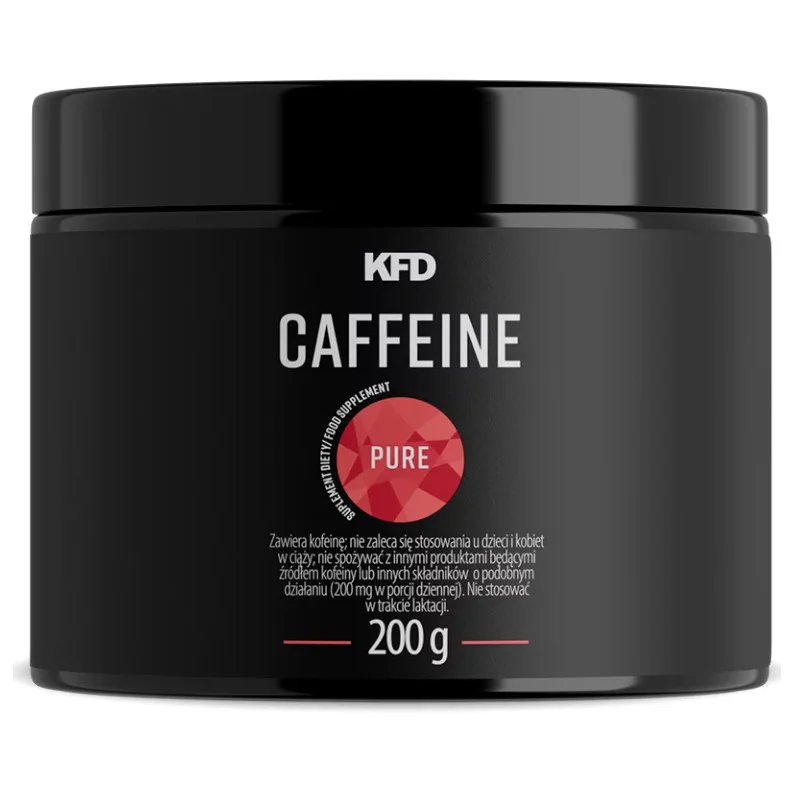 KFD Pure Caffeine Powder - Кофеин, Разфасовка 200g