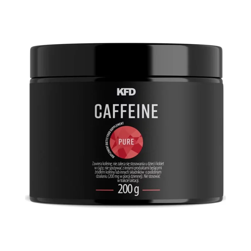 KFD Pure Caffeine Powder - Кофеин, Разфасовка 200g - KFD Nutrition