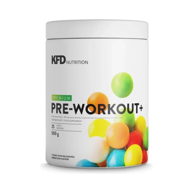 KFD Premium Pre Workout+ - Азотен Бустер, Разфасовка 0.500kg - KFD Nutrition