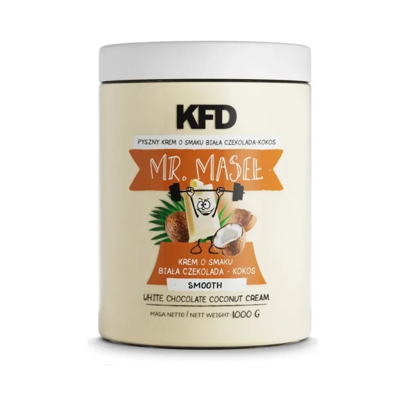 KFD Protein Cream White Chocolate & Coconut - Протеинов Крем за Мазане - KFD Nutrition