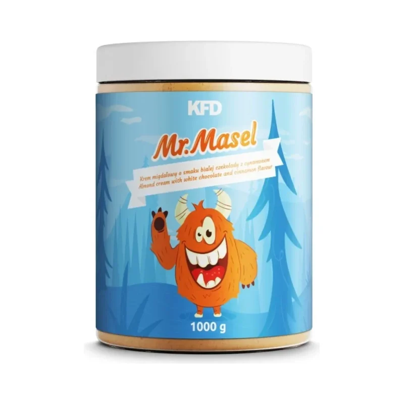 KFD Almond Cream In White Chocolate & Cinnamon - Протеинов Крем за Мазане - KFD Nutrition