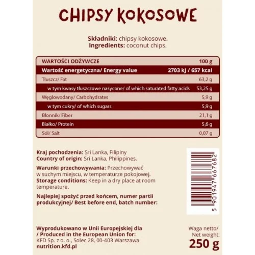 KFD Coconut Chips