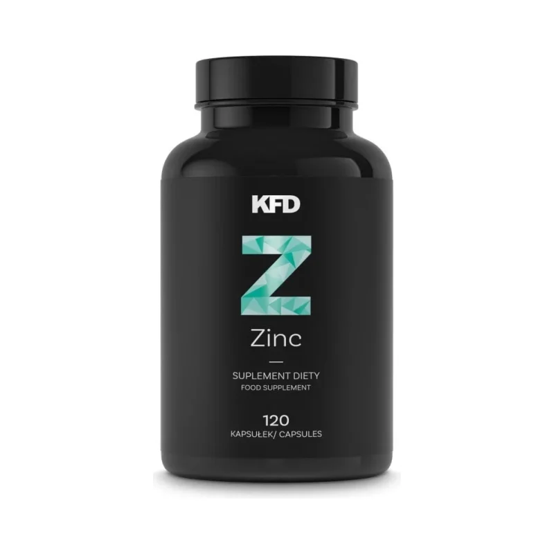 KFD Zinc - Цинк, Разфасовка 120 caps - KFD Nutrition