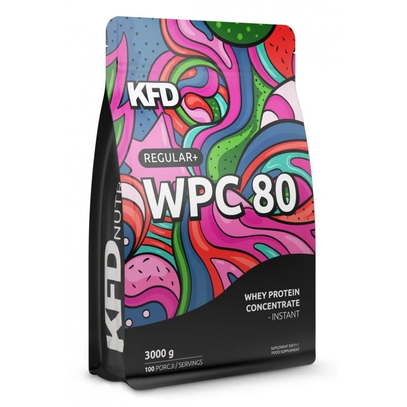 KFD Regular+ WPC 80 - Суроватъчен Протеин, Разфасовка 3.000kg