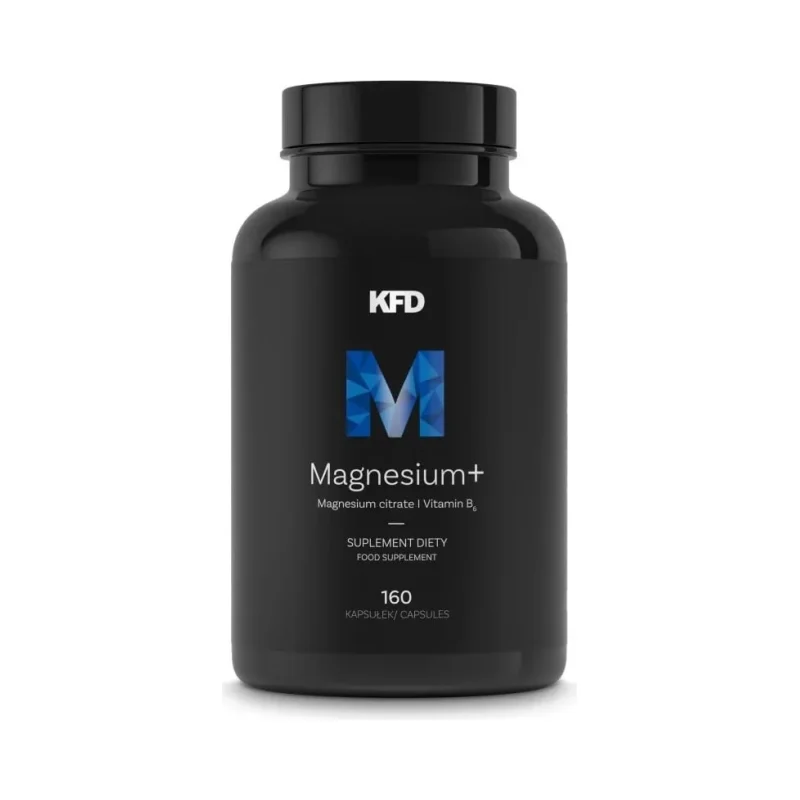 KFD Magnesium+ - Магнезий, Разфасовка 160 caps - KFD Nutrition