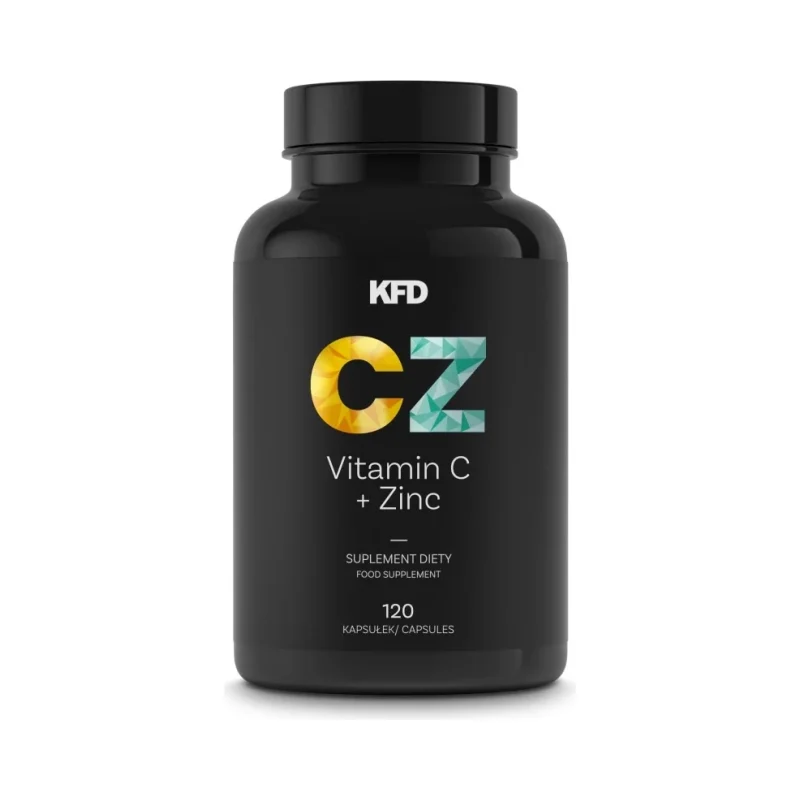 KFD Vitamin C + Zinc - Витамин C + Цинк, Разфасовка 120 caps - KFD Nutrition