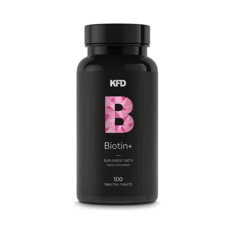 KFD Biotin+ - Биотин, Разфасовка 100 tabs - KFD Nutrition