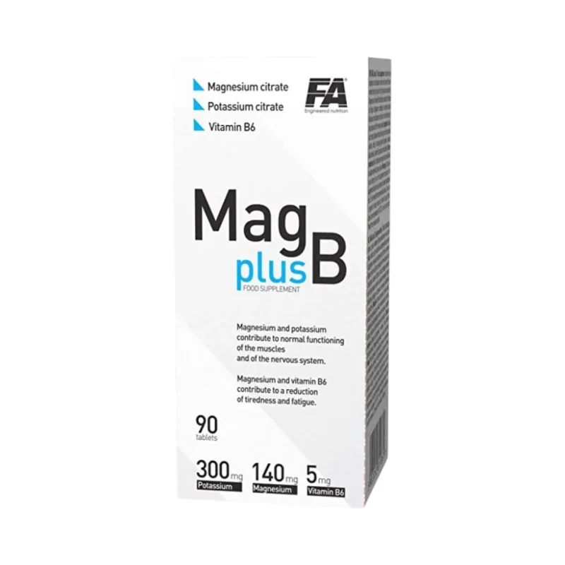 Mag plus B (45 дози) / 90 Таблетки - FA Nutrition
