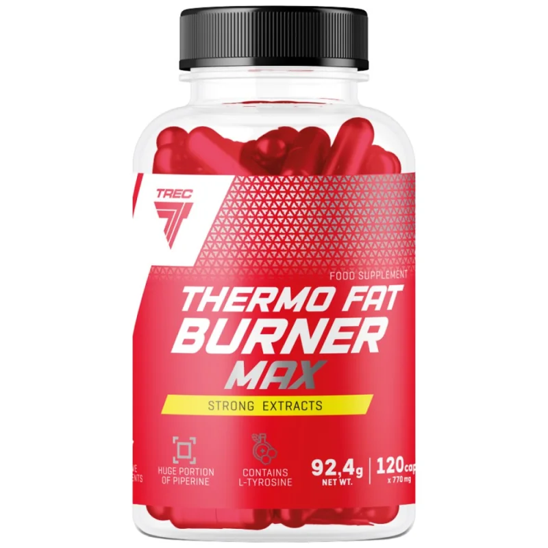 Thermo Fat Burner Max | Strong Extracts / 120 капсули, 60 дози