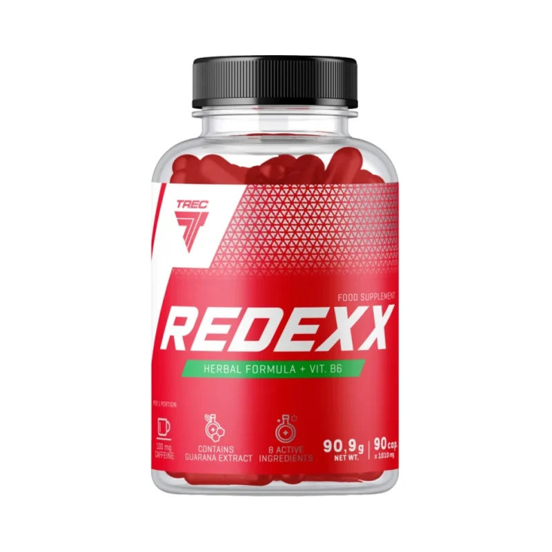 Redexx | Herbal Thermogenic Formula / 90 капсули, 45 дози - Trec Nutrition