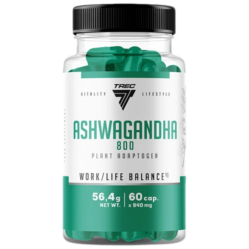 Ashwagandha 800 | Plant Adaptogen / 60 капсули, 60 дози