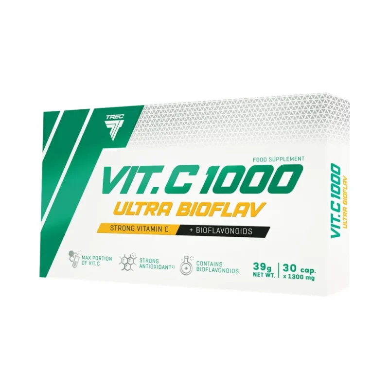 Vitamin C 1000 Ultra Bioflav / 30 капсули, 30 дози - Trec Nutrition