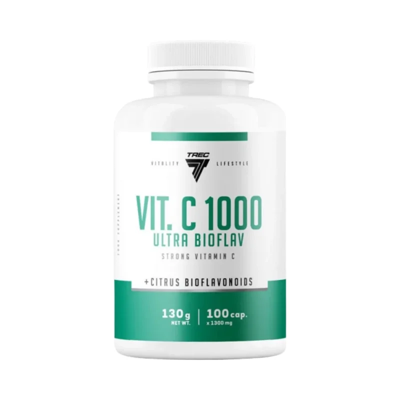 Vitamin C 1000 Ultra Bioflav / 100 капсули, 100 дози - Trec Nutrition