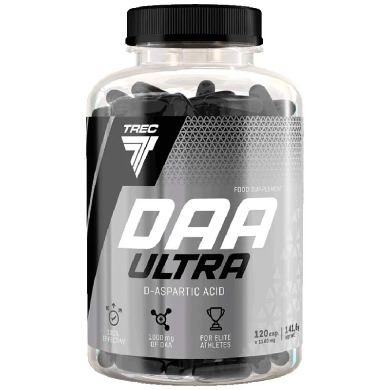 DAA Ultra | D-Aspartic Acid Caps / 120 капсули, 40 дози