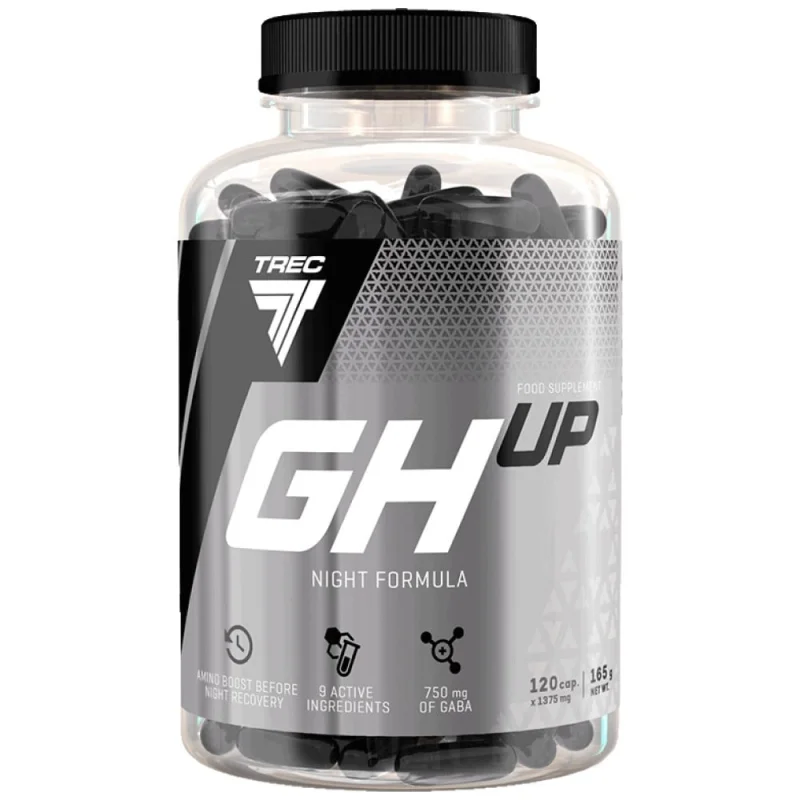 GH UP | Growth Hormone Night Formula / 120 капсули, 20 дози