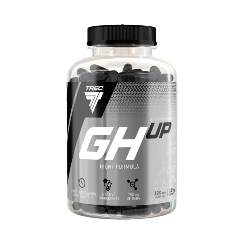 GH UP | Growth Hormone Night Formula / 120 капсули, 20 дози - Trec Nutrition