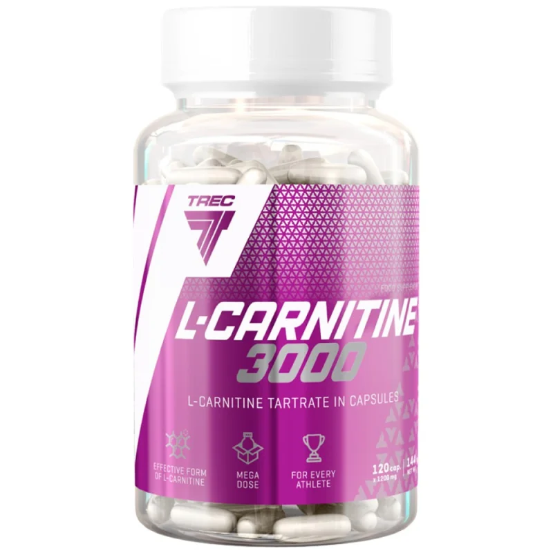 L-Carnitine 3000 Caps / 120 капсули, 40 дози