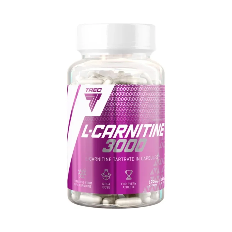 L-Carnitine 3000 Caps / 120 капсули, 40 дози - Trec Nutrition