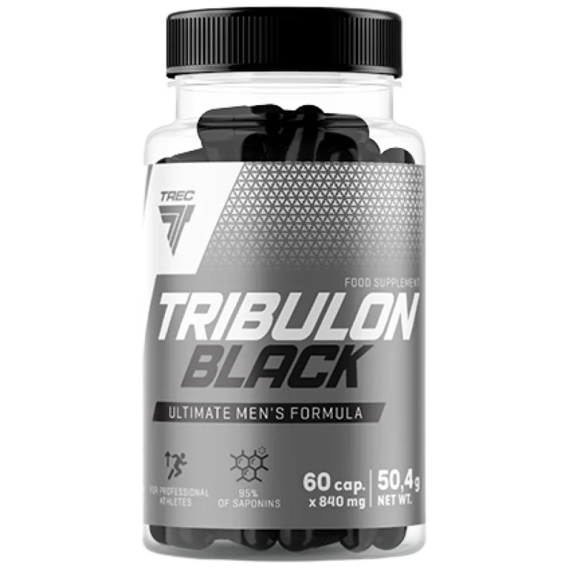 Tribulon Black - Tribulus Terrestris 95% | Ultimate Men's Formula / 60 капсули, 30 дози