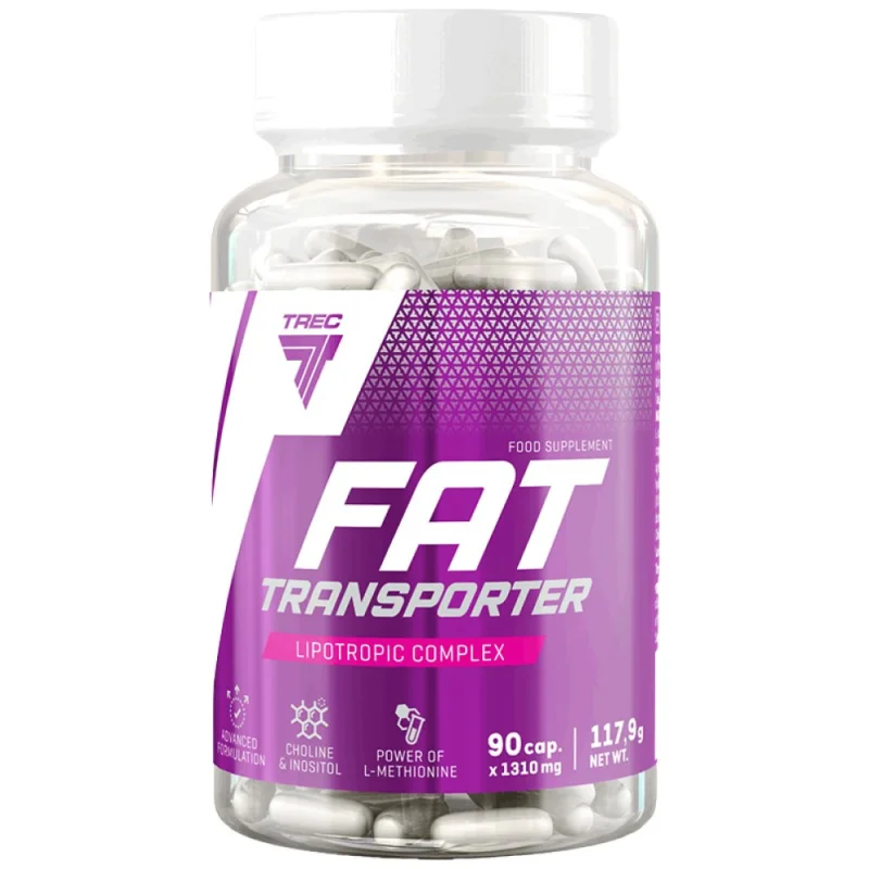 Fat Transporter | Lipotropic Fat Burner / 180 капсули, 90 дози