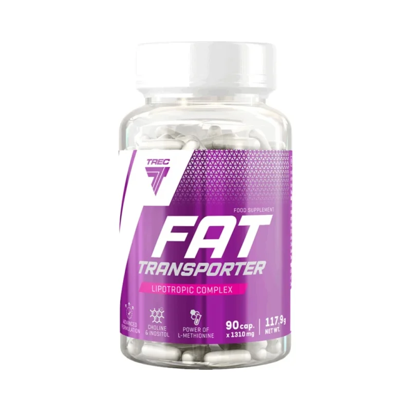 Fat Transporter | Lipotropic Fat Burner / 180 капсули, 90 дози - Trec Nutrition