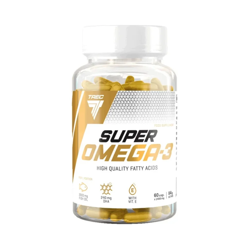 Super Omega-3 / 60 Гел капсули, 30 дози - Trec Nutrition