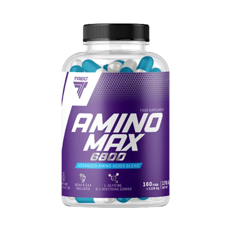 Amino Max 6800 / 160 капсули, 20 дози - Trec Nutrition