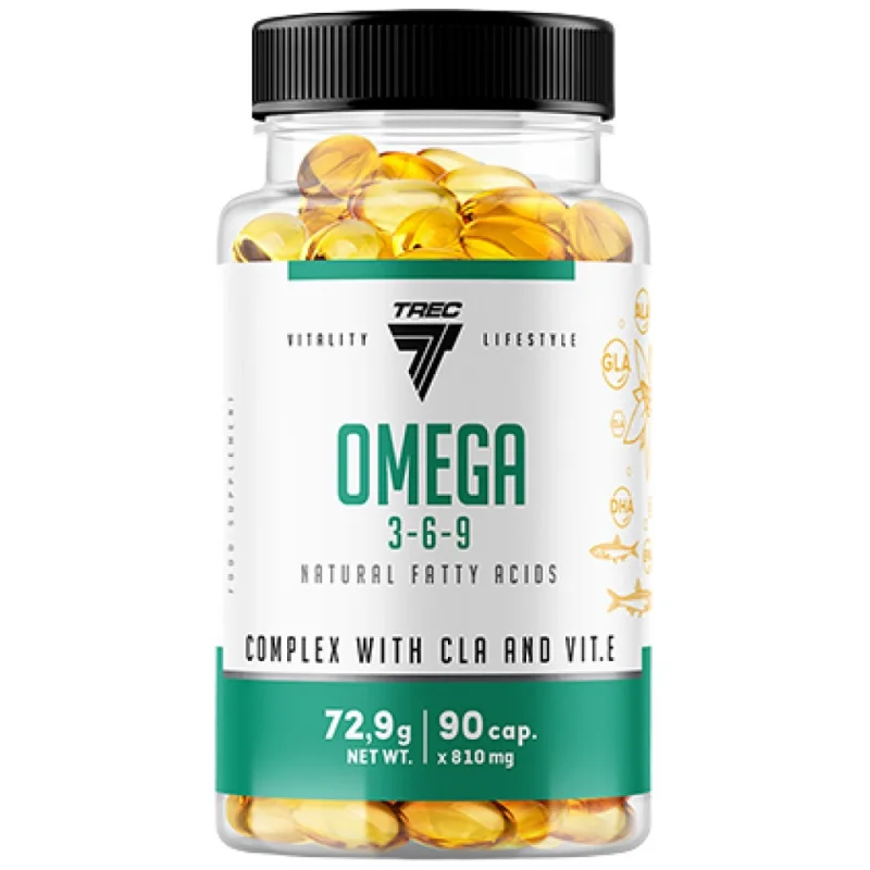 Omega 3-6-9 / 90 Гел капсули, 30 дози