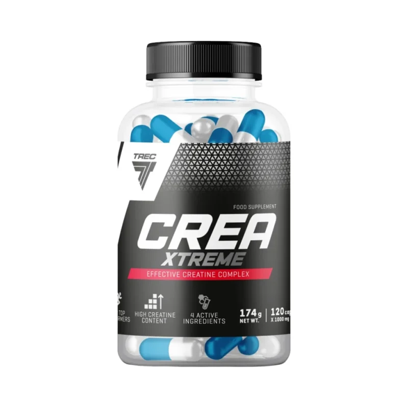 Crea Xtreme | Creatine Matrix / 120 капсули, 30 дози - Trec Nutrition