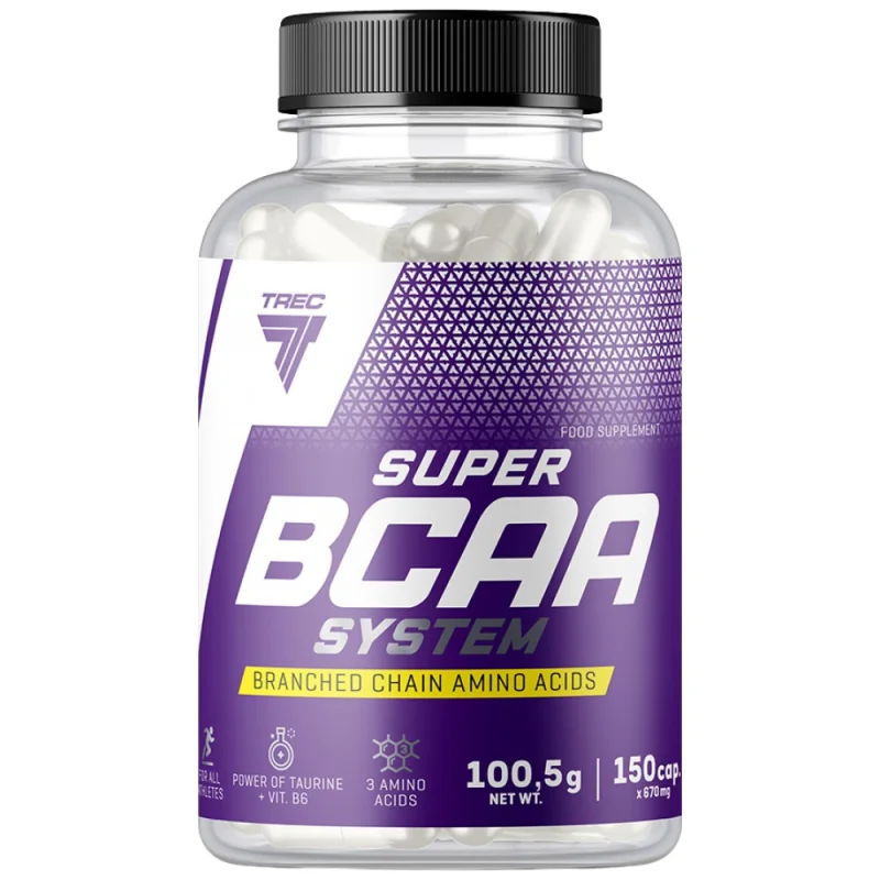 Super BCAA System Caps / 150 капсули, 30 дози