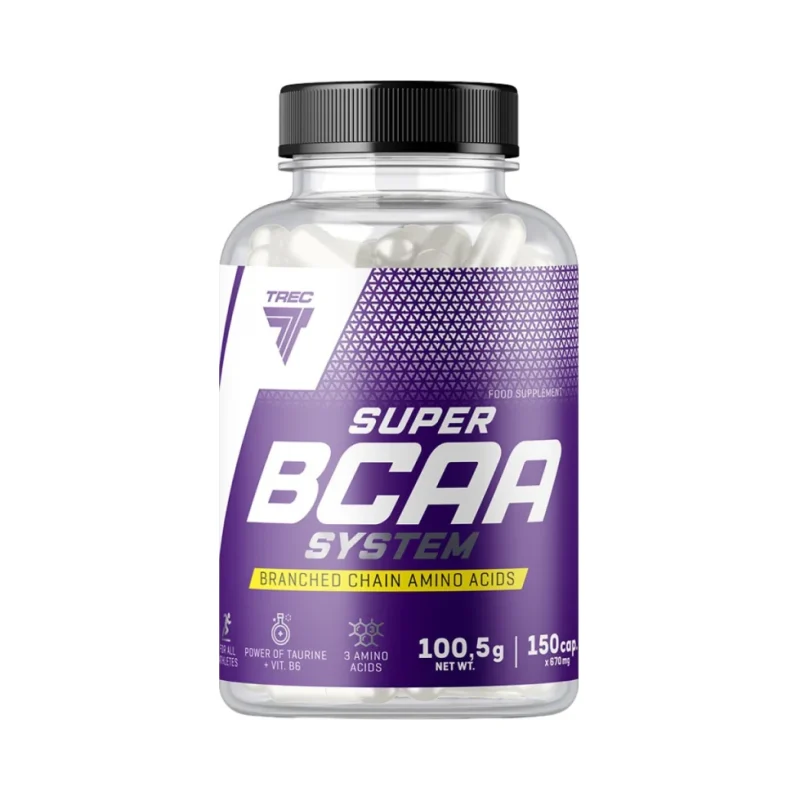 Super BCAA System Caps / 150 капсули, 30 дози - Trec Nutrition