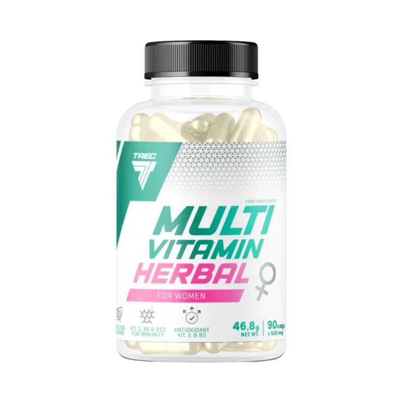 Multi-Vitamin Herbal for Women / 90 капсули, 90 дози - Trec Nutrition