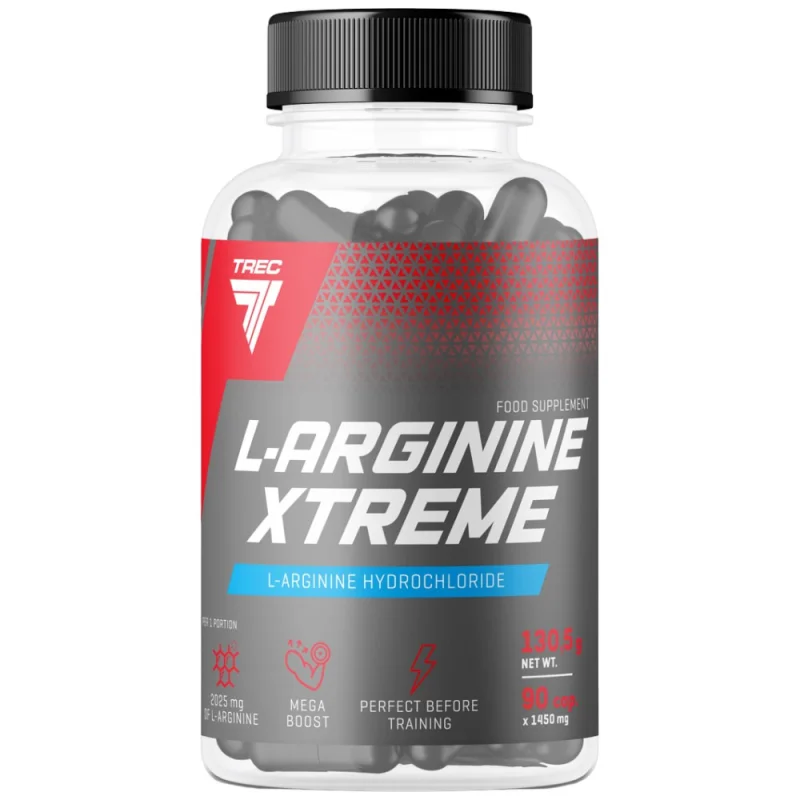 L-Arginine Xtreme 1220 mg / 90 капсули, 45 дози