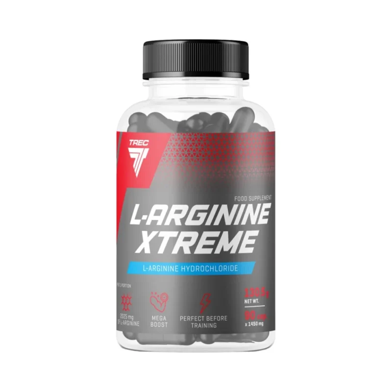 L-Arginine Xtreme 1220 mg / 90 капсули, 45 дози - Trec Nutrition