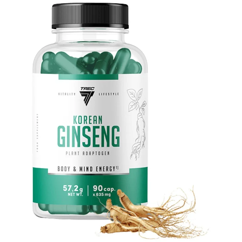 Korean Ginseng 500 mg / 90 капсули, 90 дози