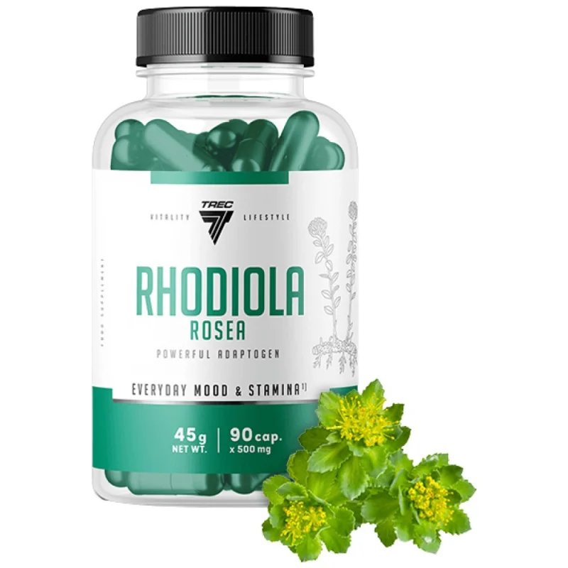 Rhodiola Rosea 500 mg | 100 mg Root Extract / 90 капсули, 90 дози