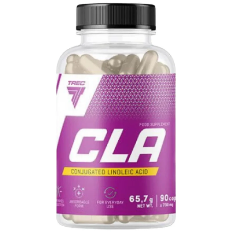 CLA | Conjugated Linoleic Acid / 90 Гел капсули, 30 дози