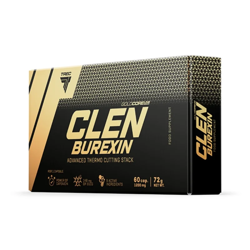 Gold Core ClenBurexin | Thermogenic Fat Burner / 90 капсули, 90 дози
