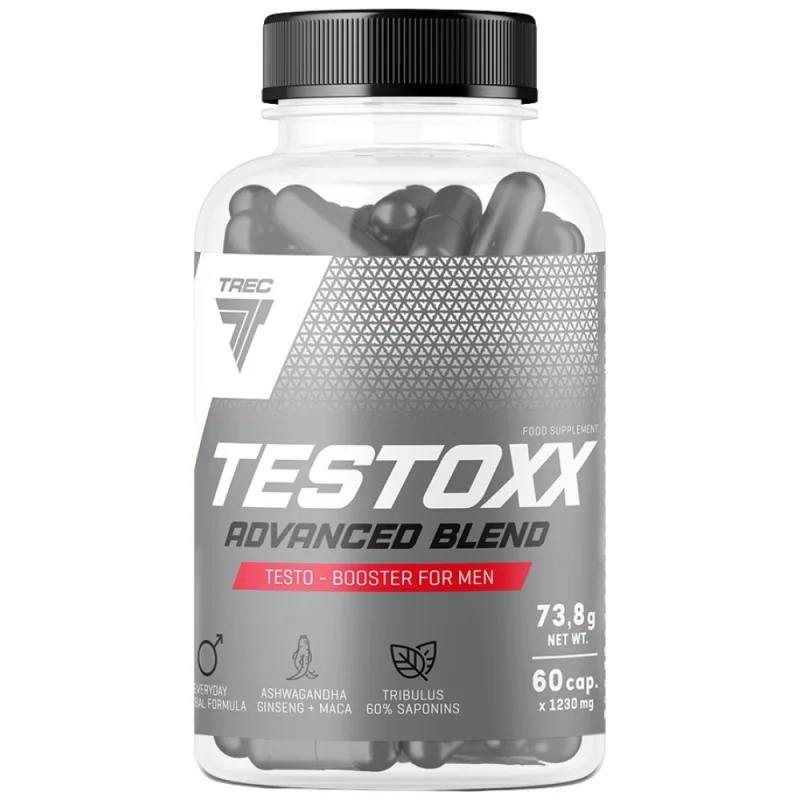 TestoXX Advanced Blend | Herbal Formula for Men / 60 капсули, 30 дози