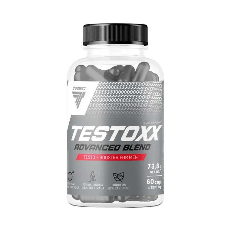 TestoXX Advanced Blend | Herbal Formula for Men / 60 капсули, 30 дози - Trec Nutrition