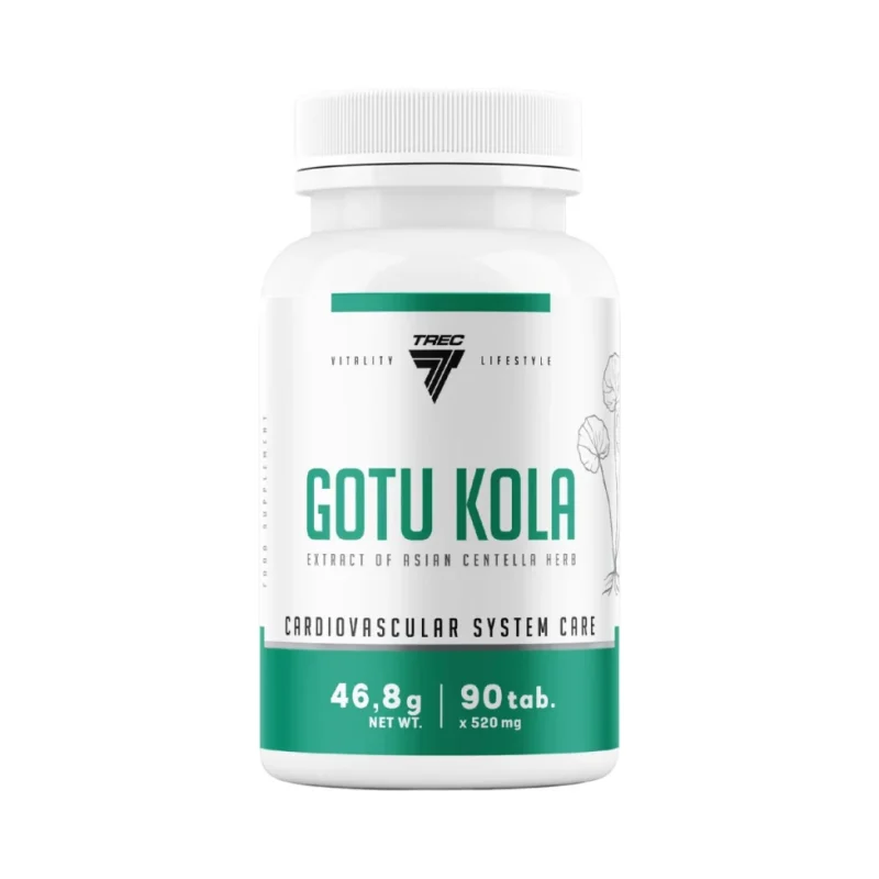 Gotu Kola 200 mg / 90 Таблетки, 90 дози - Trec Nutrition