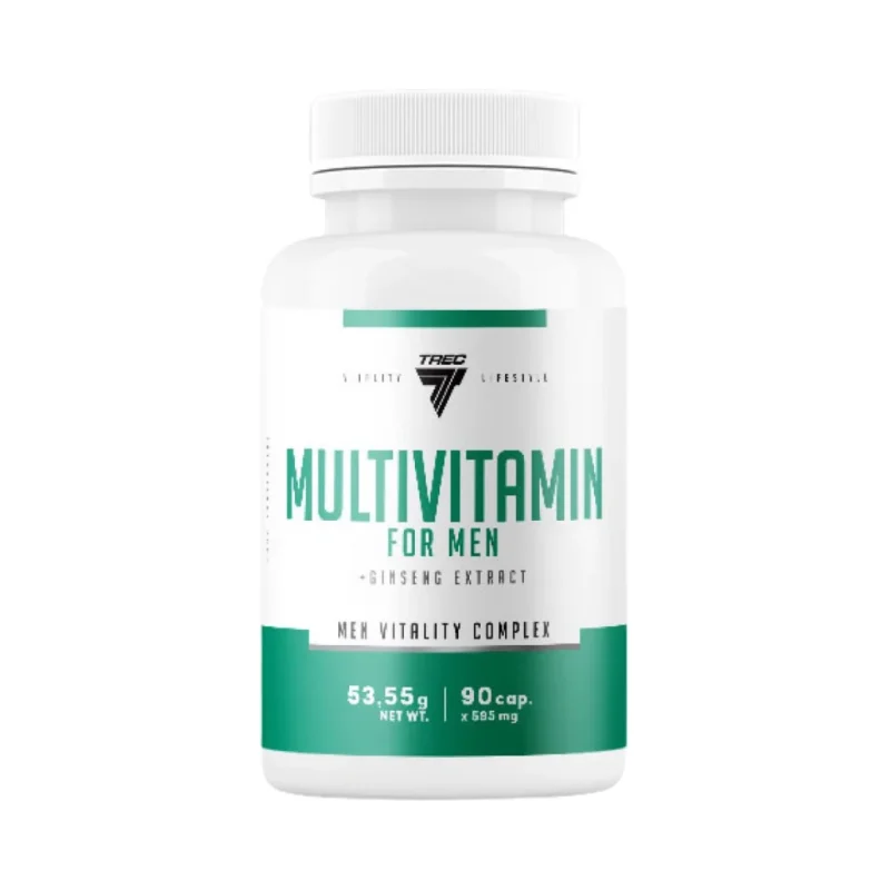 Multivitamin for Men | Men Vitality Complex / 90 капсули, 45 дози - Trec Nutrition