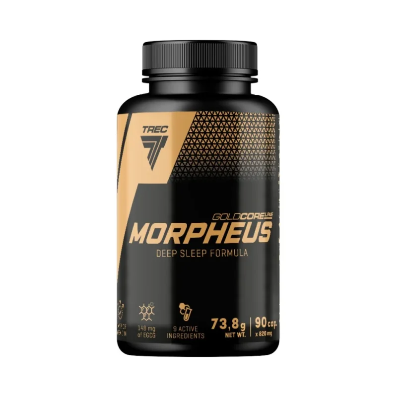 Gold Core | Morpheus - Good Night Support with Melatonin, L-Tryptophan & Gaba / 60 Таблетки, 60 дози - Trec Nutrition