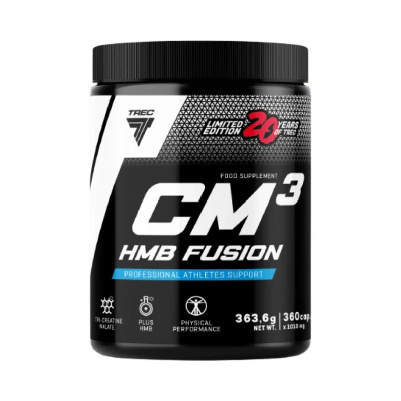 CM3 HMB Fusion | 20 Years of Trec - Limited Edition / 360 капсули, 45 дози - Trec Nutrition