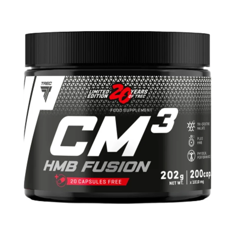 CM3 HMB Fusion | 20 Years of Trec - Limited Edition / 200 капсули, 25 дози - Trec Nutrition
