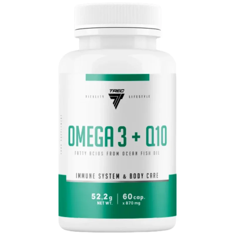 Omega-3 + Q10 / 60 капсули, 60 дози